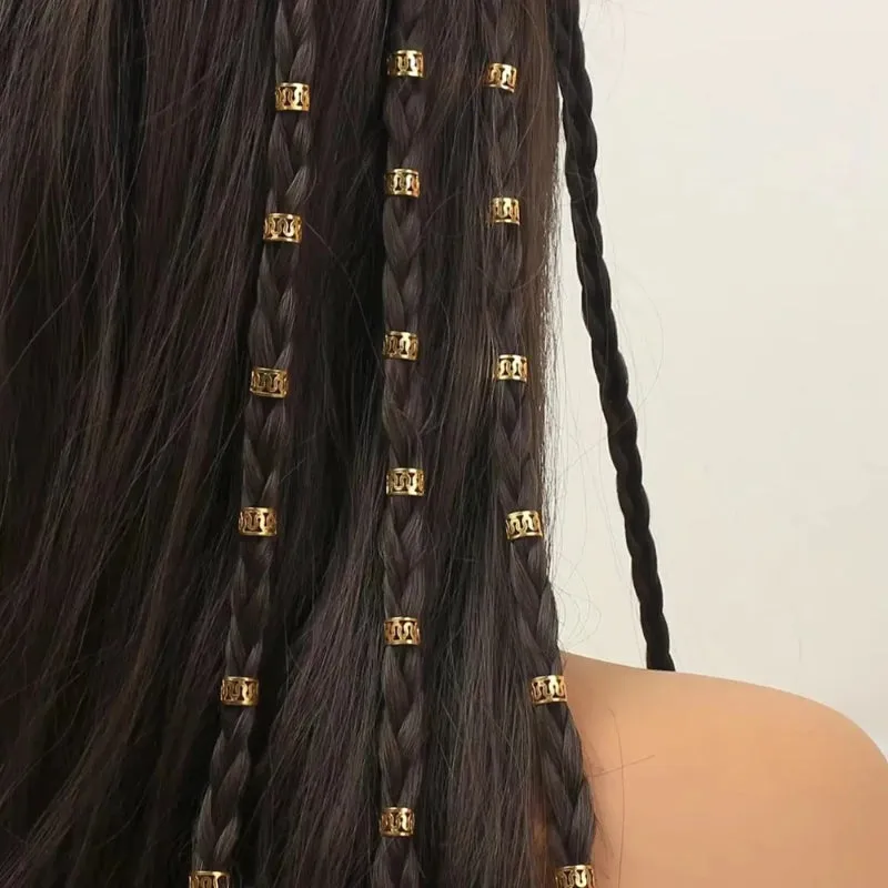 100 Pieces Circular Hair Loop