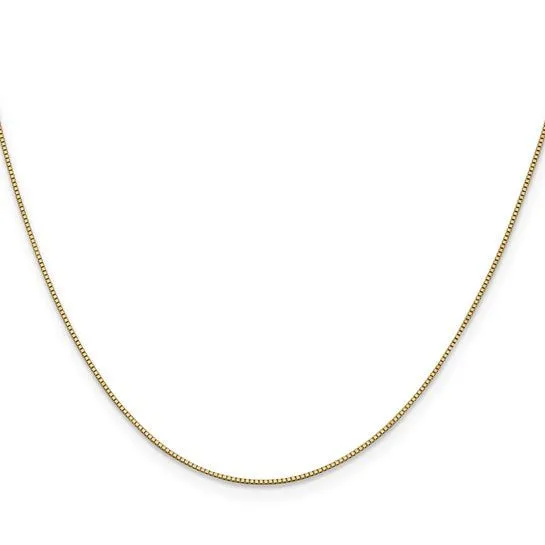 14K Yellow Gold Box Chain