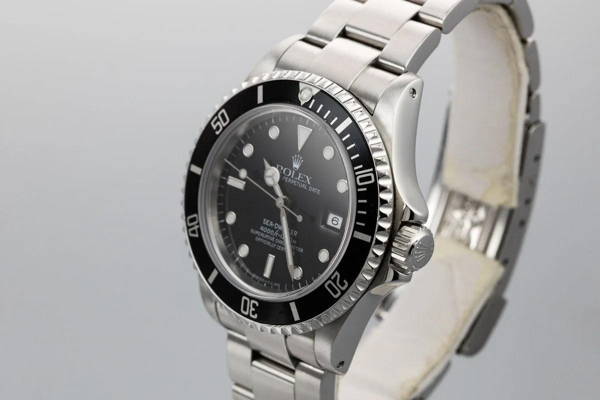 1993 Rolex Sea-Dweller 16600 with Box and Papers