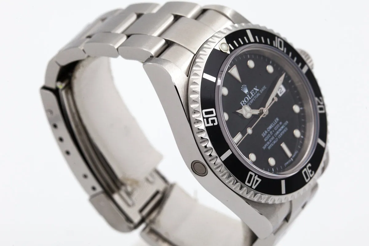 2006 Rolex Sea Dweller 16600 with Box and Papers