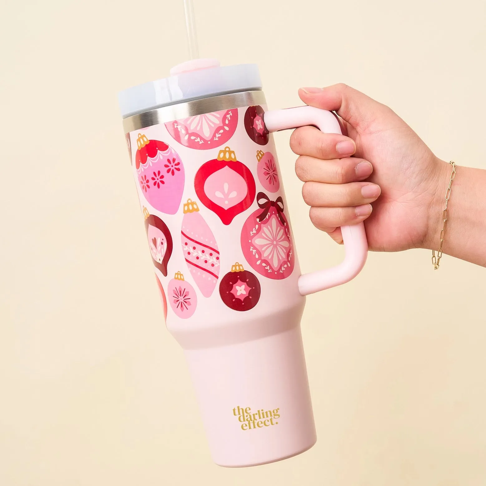 40 oz Take Me Everywhere Tumbler - Merry Ornaments