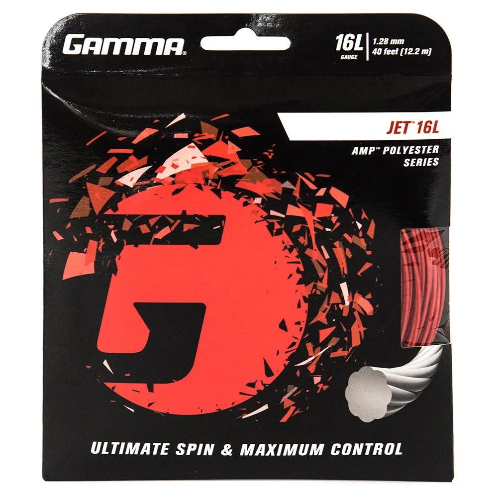 AMP Jet Tennis String Red