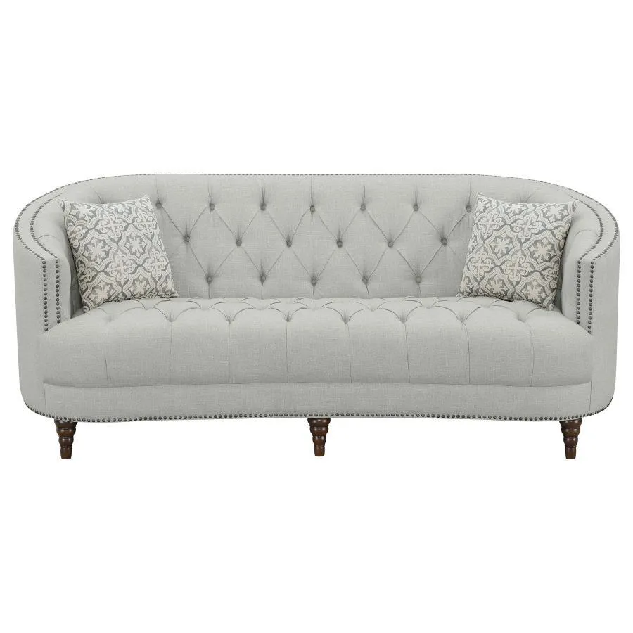 Avonlea - Upholstered Sloped Arm Sofa Set Fabric