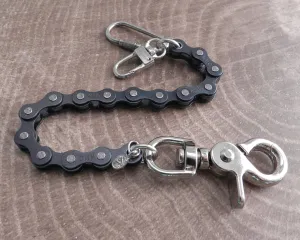 Bike Chain Key Leash Black