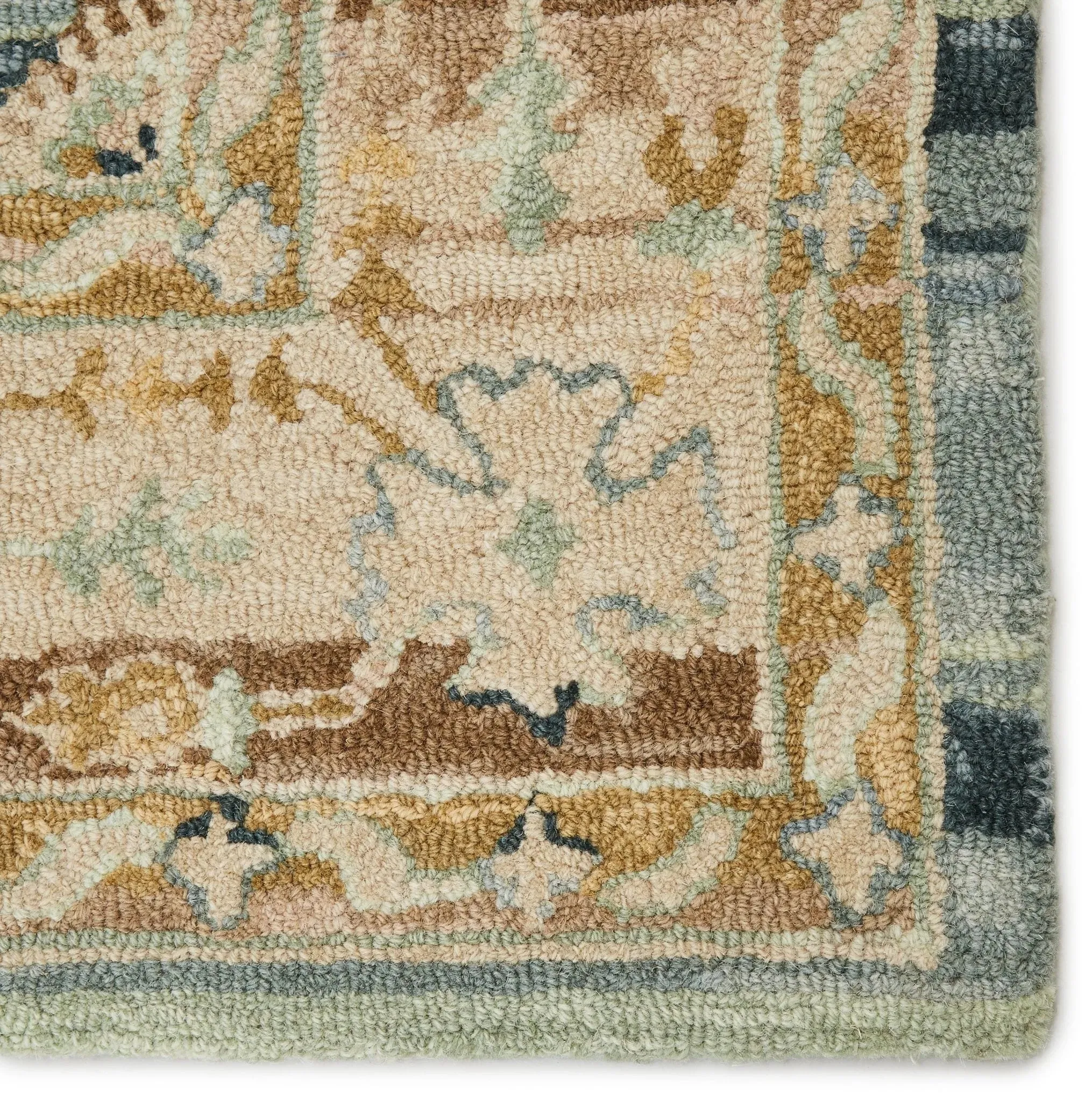 Cardamom COM08 Blue/Beige Rug