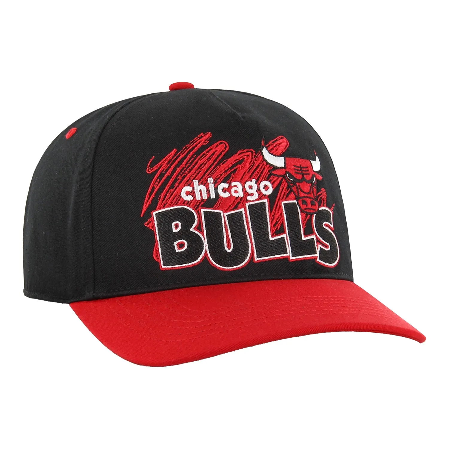 Chicago Bulls 47 Brand Adjustable Skybox Hitch Hat