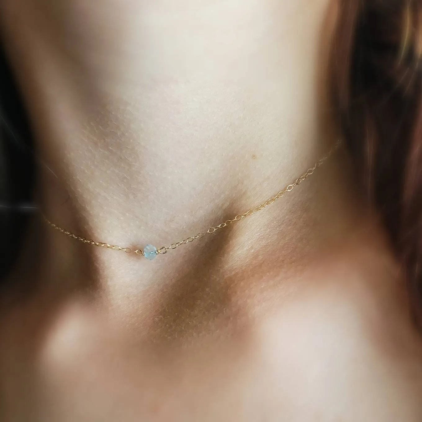 Dainty Birthstone Necklace