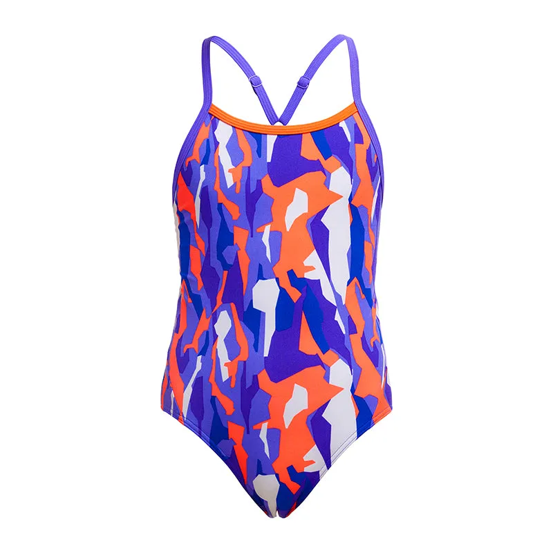 Funkita - Torvill - Girls Eco Twisted One Piece