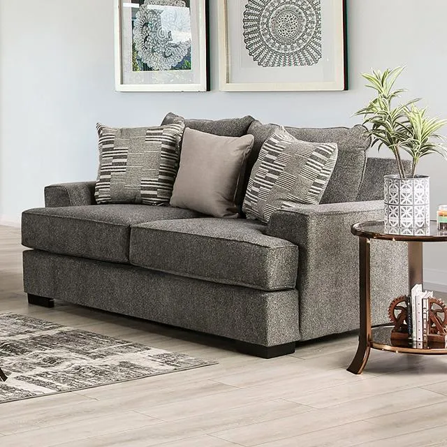 HOLBORN Loveseat, Gray