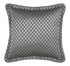 Lancaster 41x41cm Filled Cushion Silver