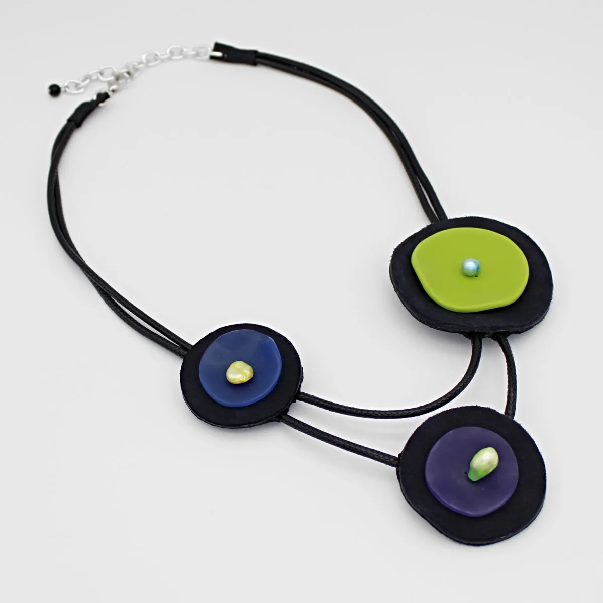 Lime Inga Necklace