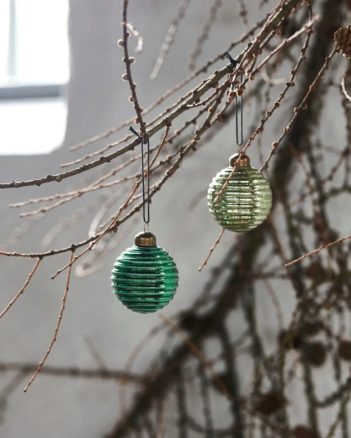 Lolli Ornament Set of 6 | Green | Glass | by House Doctor