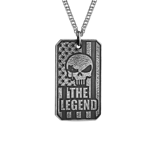 Montana Silversmiths The Legend Glory Chris Kyle Necklace