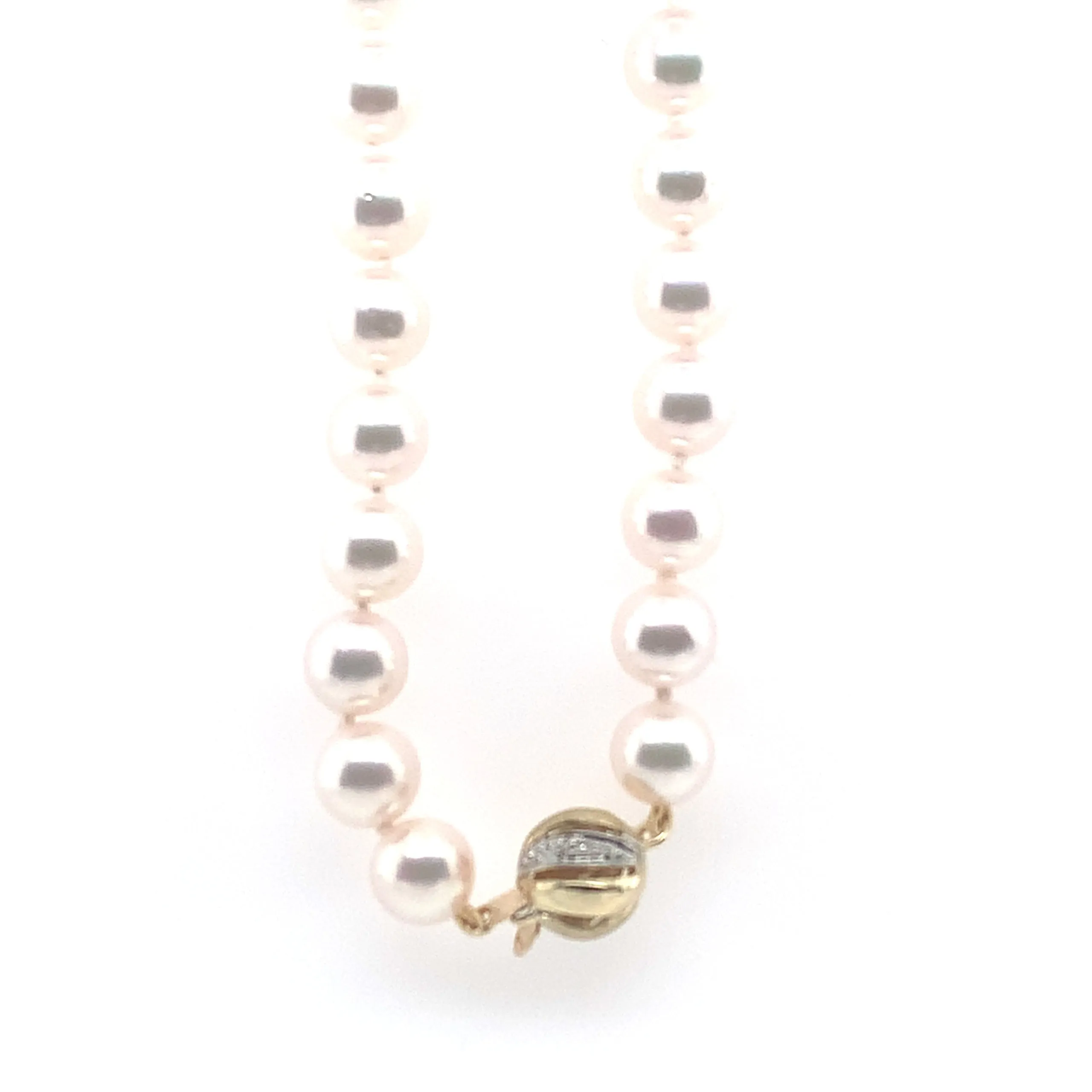 Pearl Strand Necklace, 7.50MM