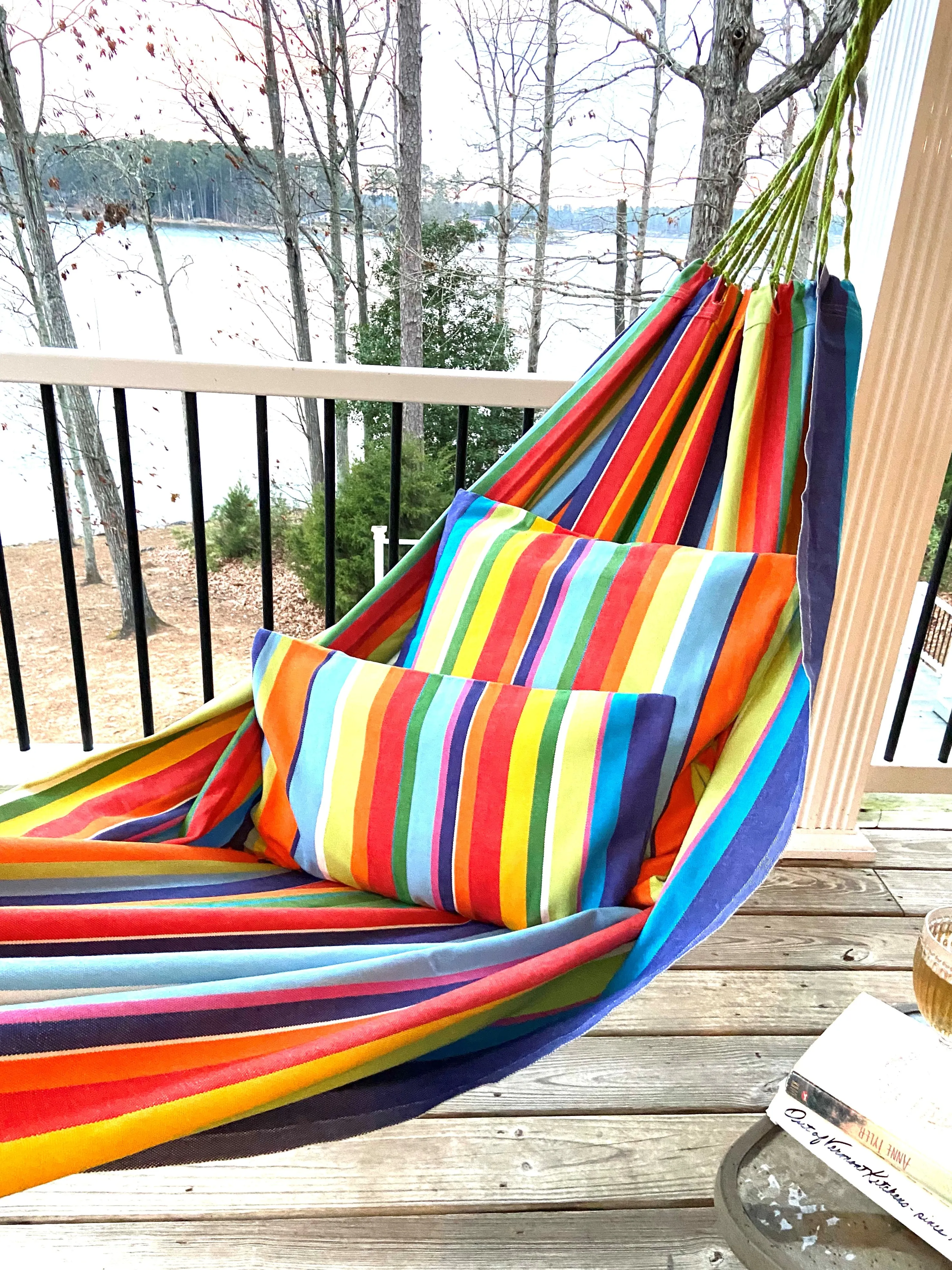 Rainbow Cotton Canvas Hammock | RAINBOW