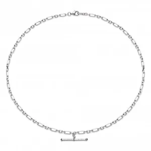 Revival Astoria Figaro 16" Chain T-Bar Style Necklace 90436RP