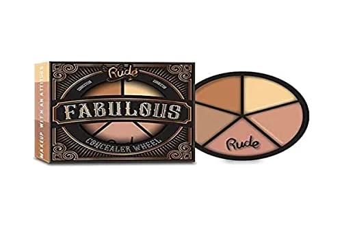 Rude - Fabulous Concealer Wheel - Light