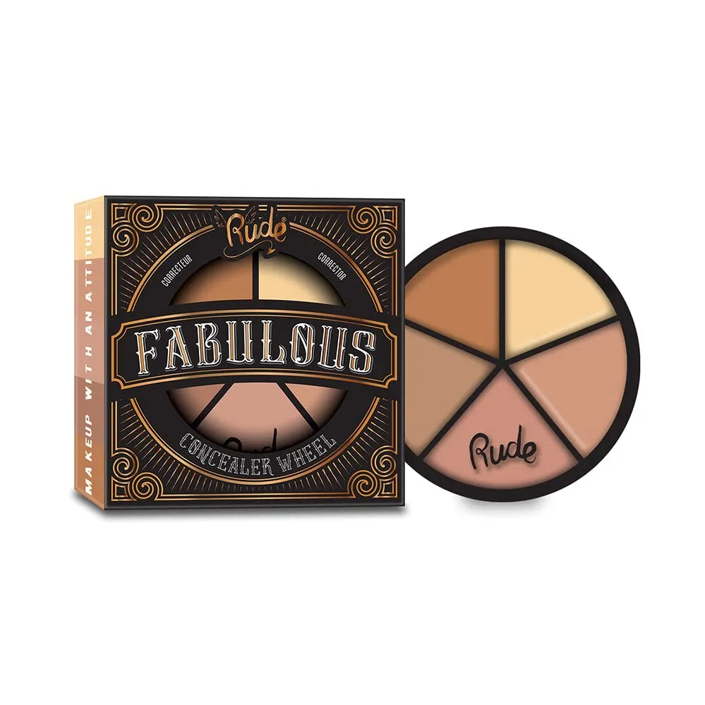 Rude - Fabulous Concealer Wheel - Light