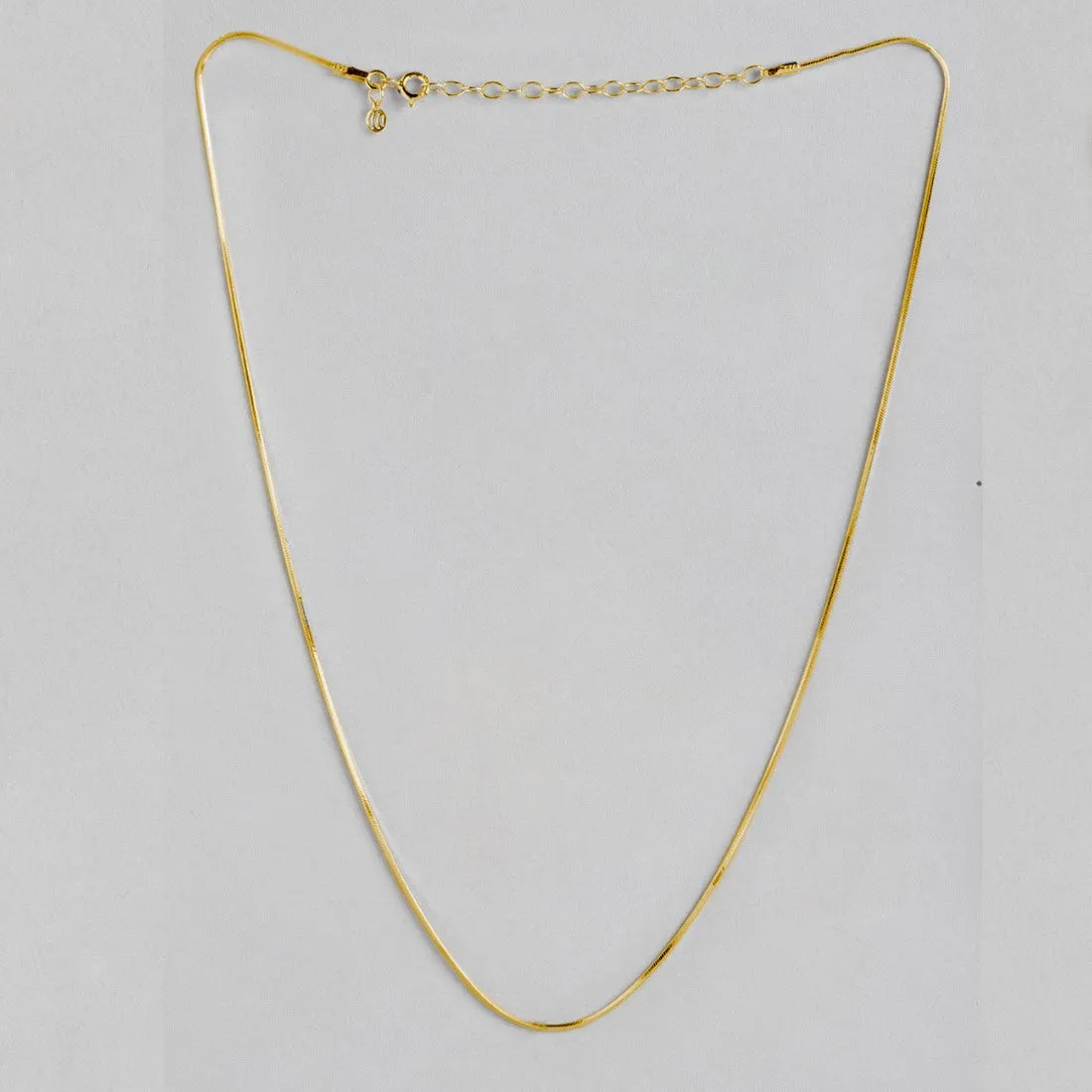 Shimmer and Shine Gold-Plated 925 Sterling Silver Chain