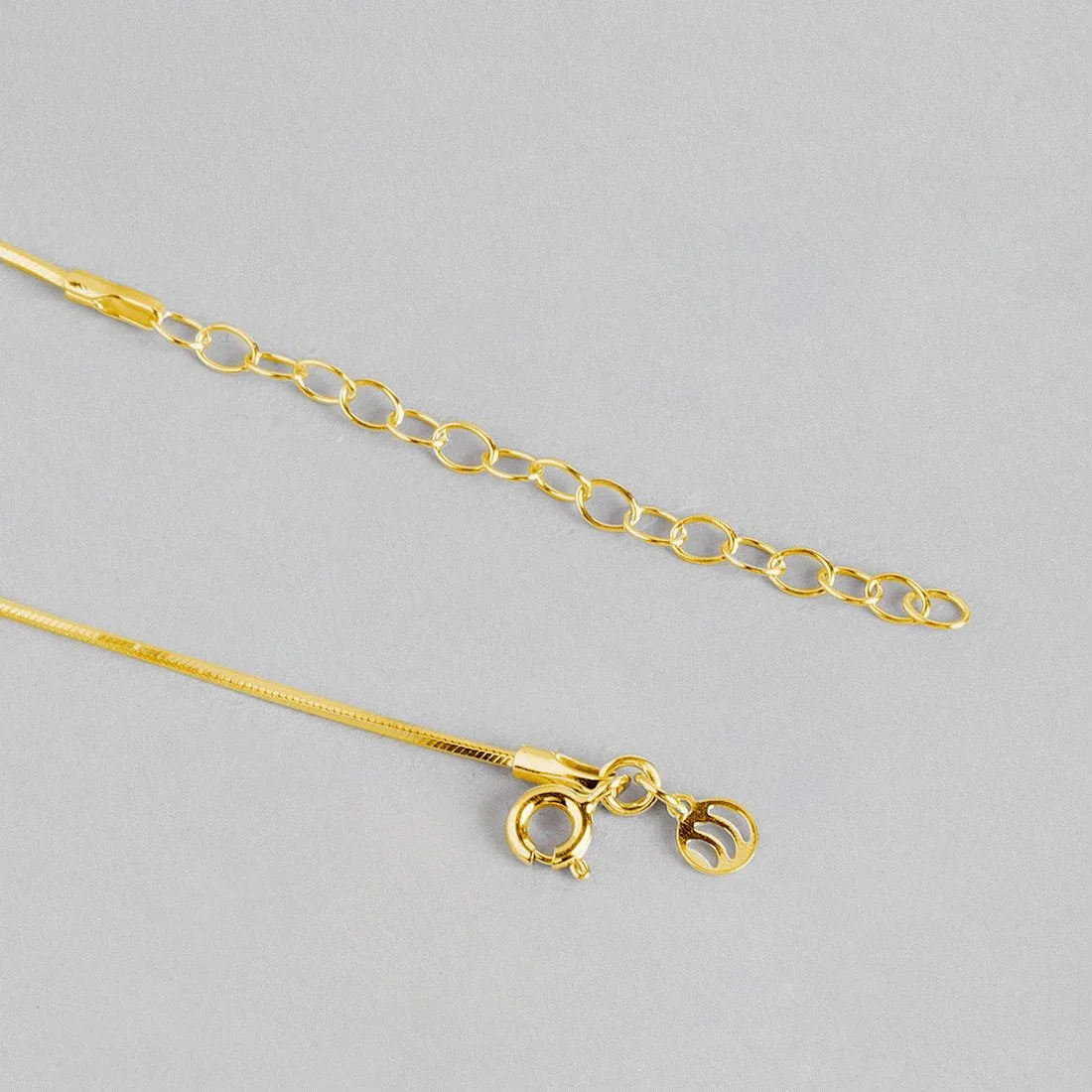 Shimmer and Shine Gold-Plated 925 Sterling Silver Chain