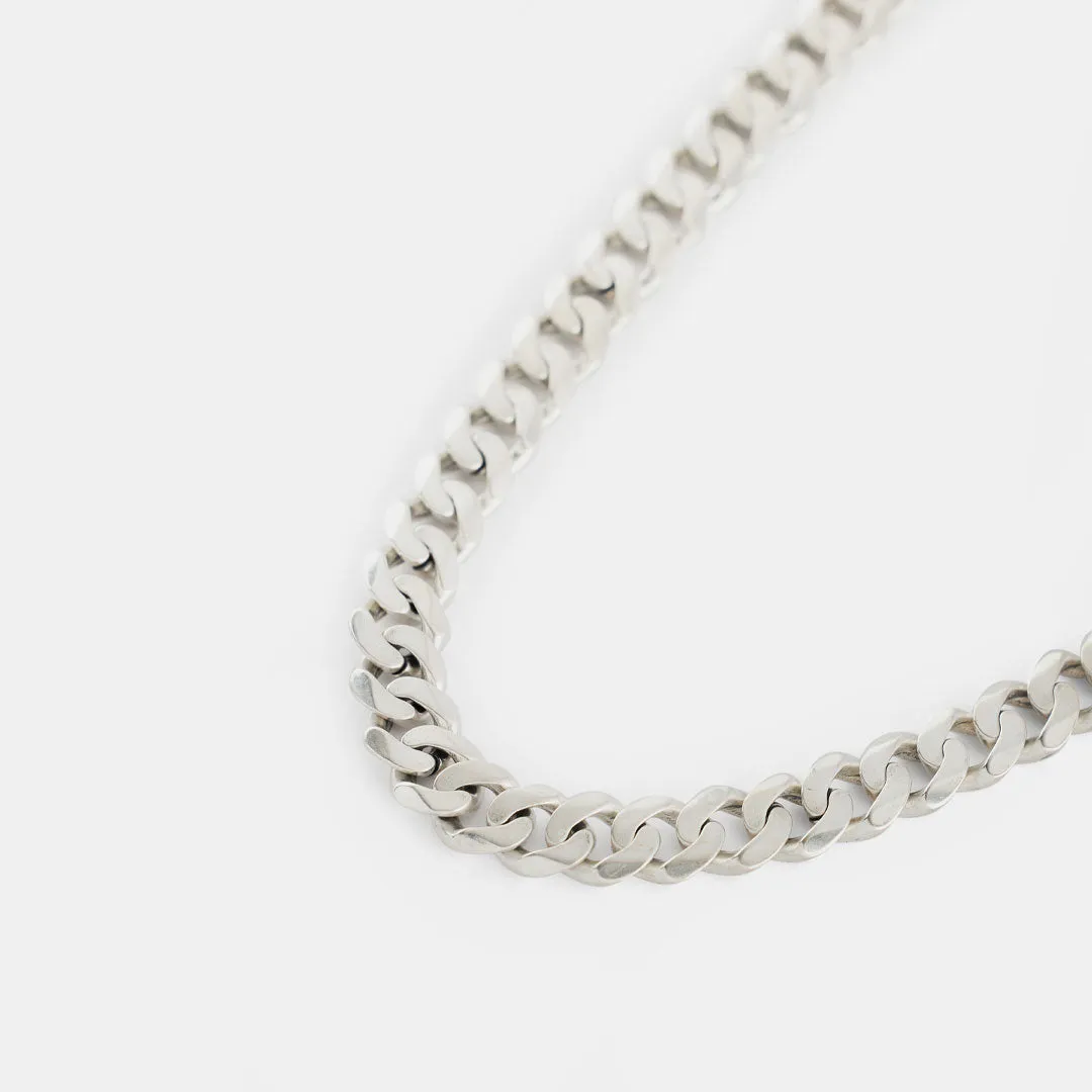 Silver 10mm Curb Chain