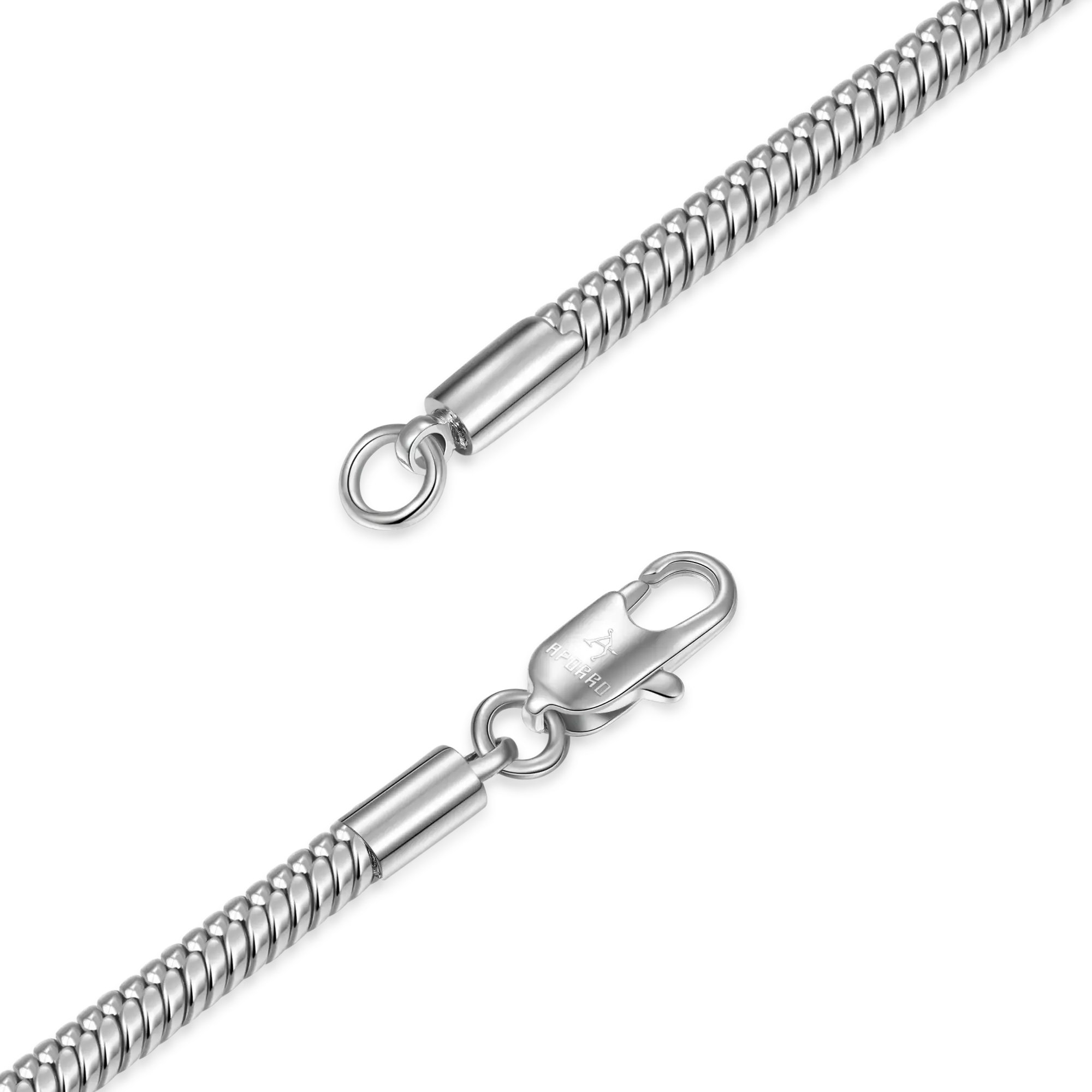 Snake Chain - White Gold