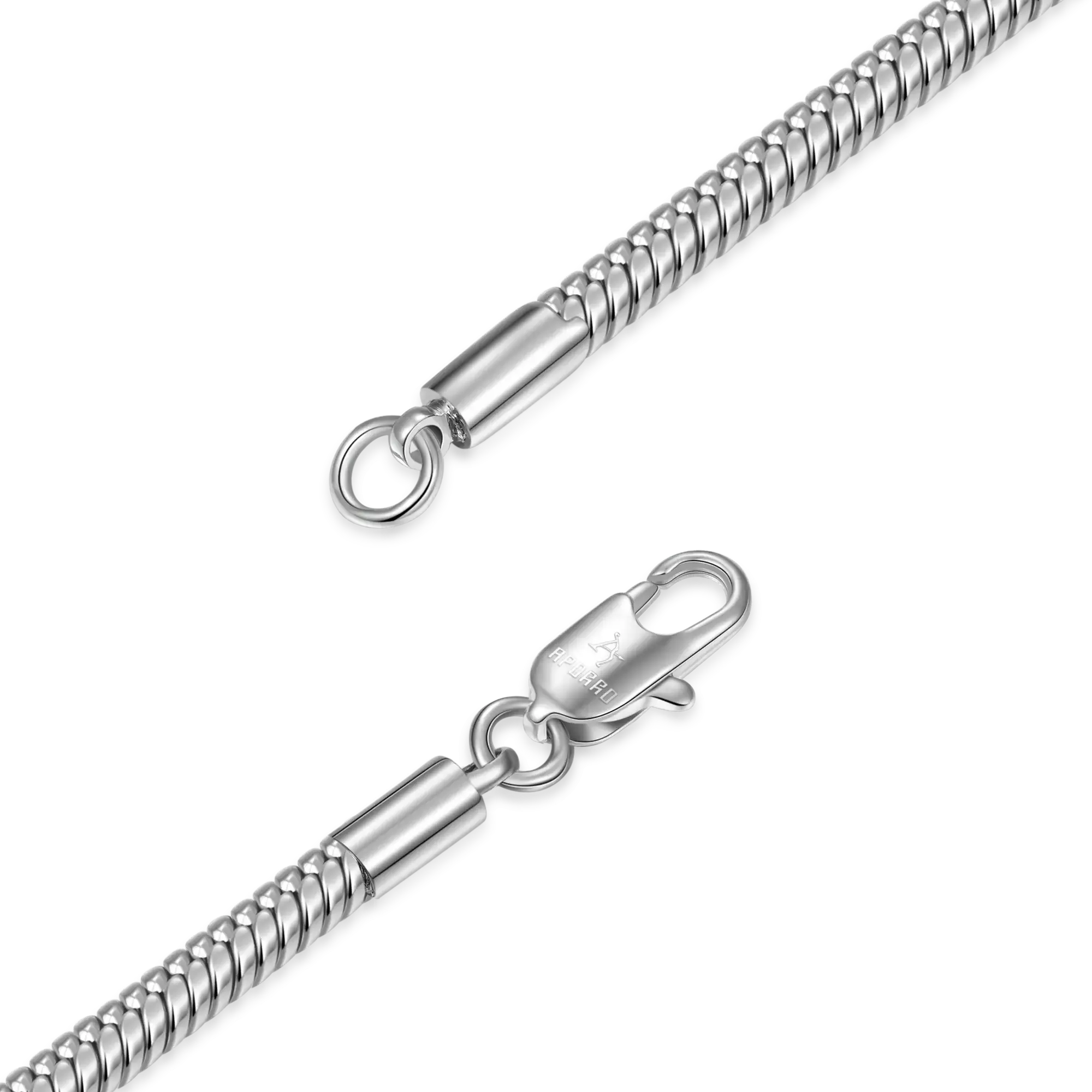 Snake Chain - White Gold