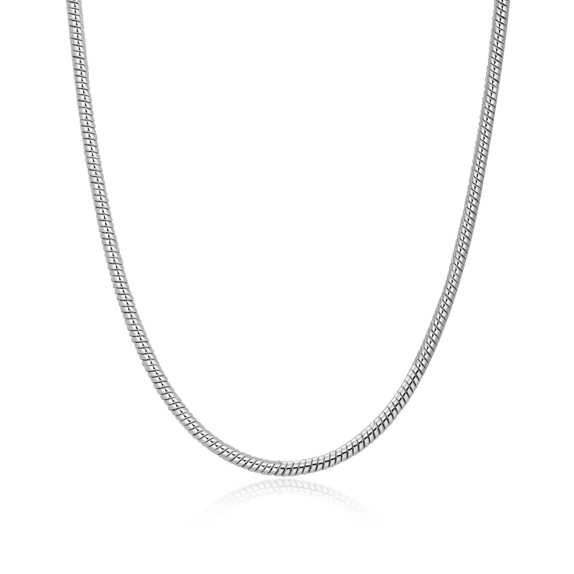 Snake Chain - White Gold