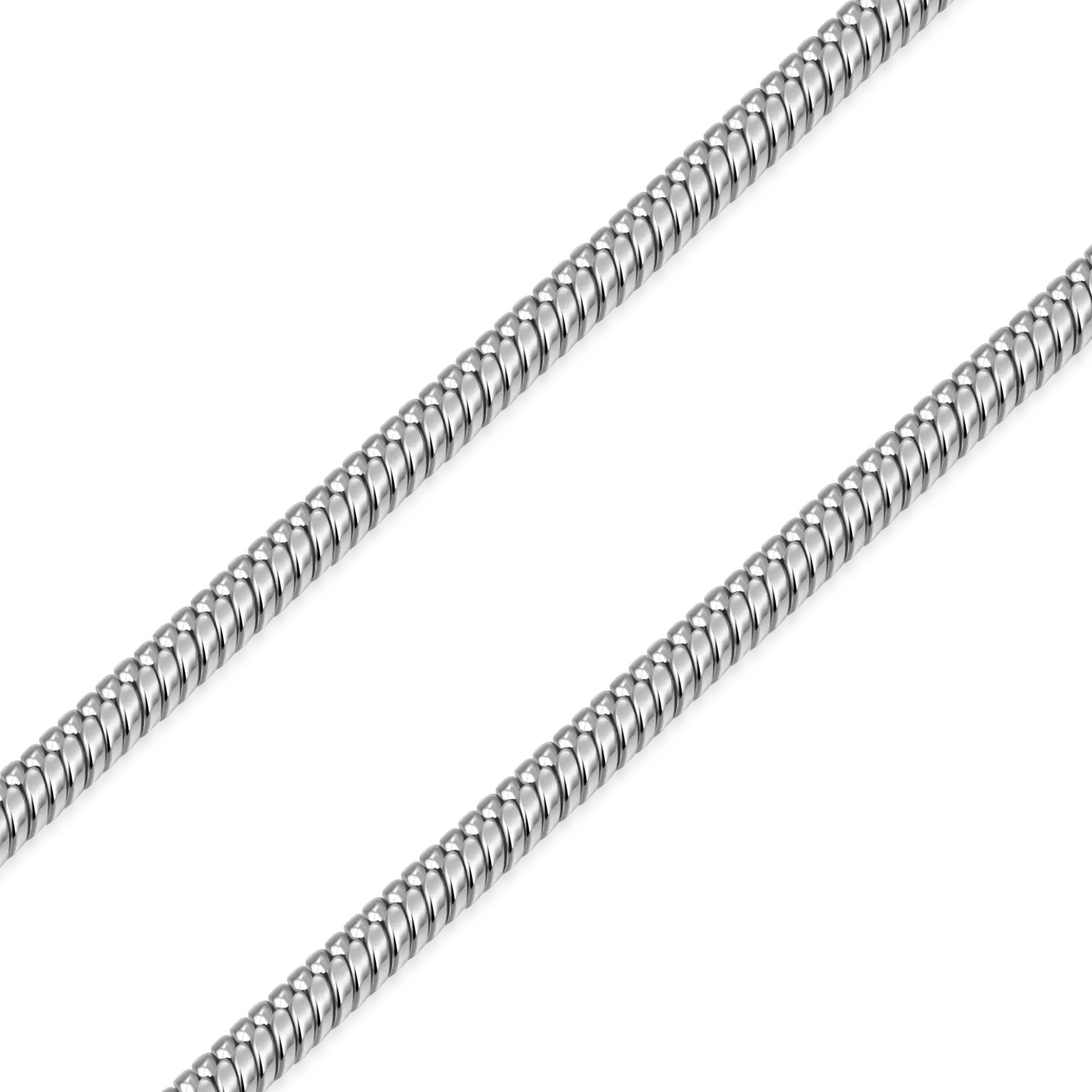 Snake Chain - White Gold