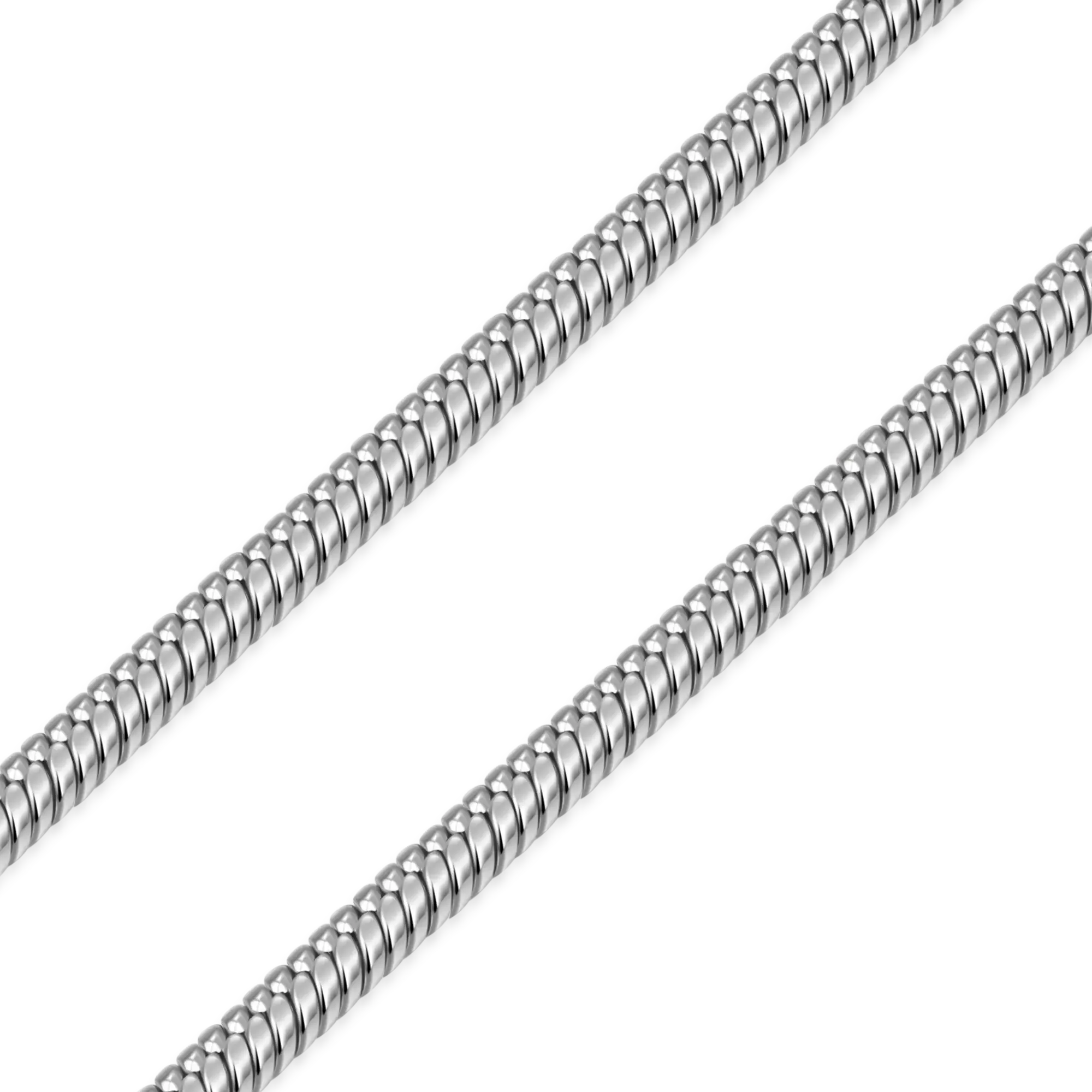 Snake Chain - White Gold