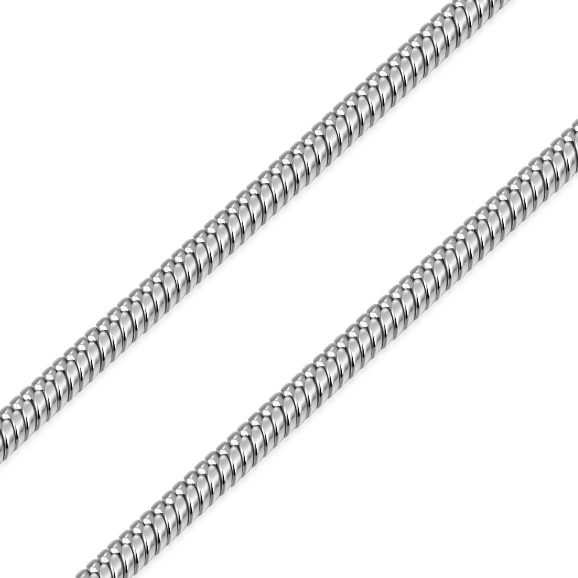 Snake Chain - White Gold