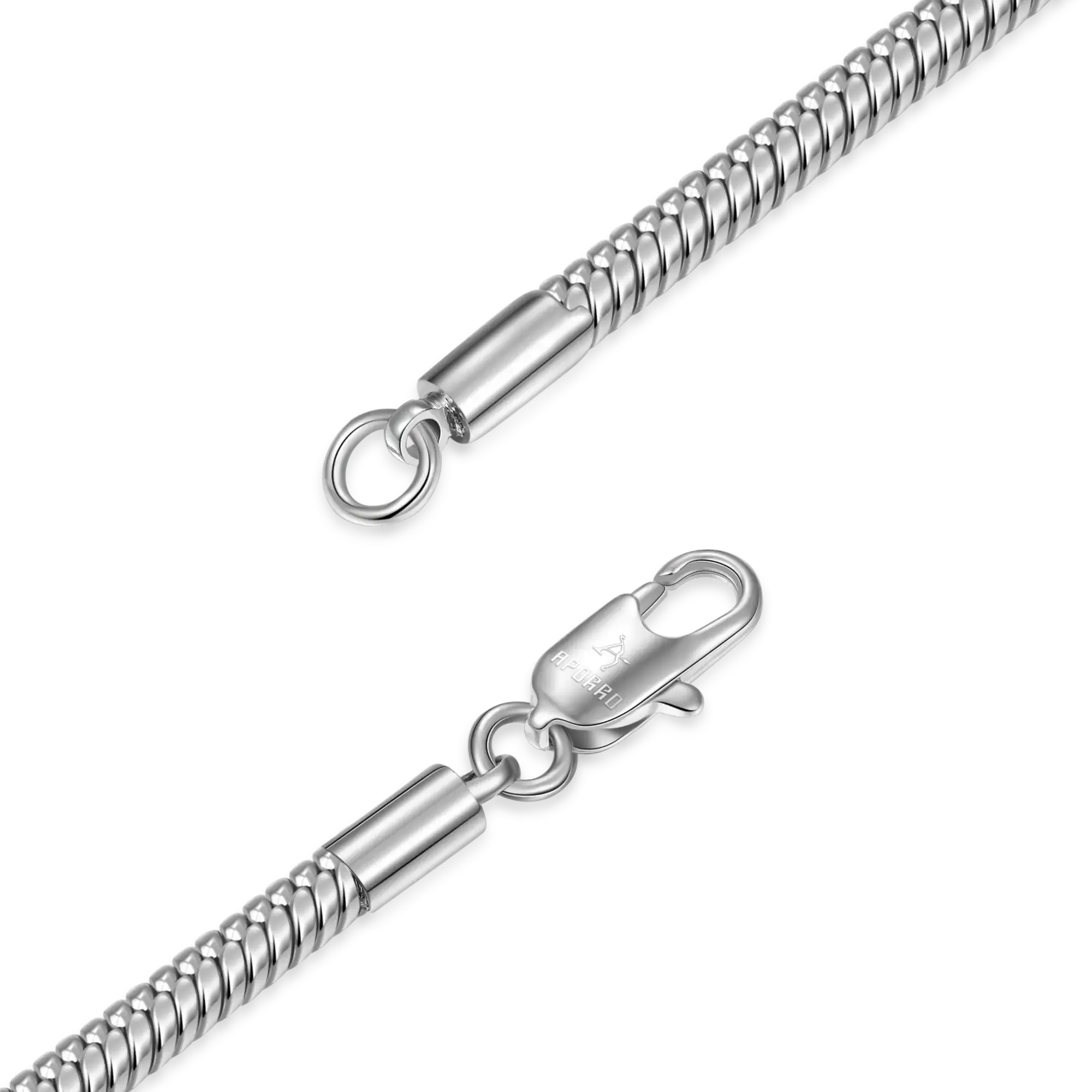 Snake Chain - White Gold