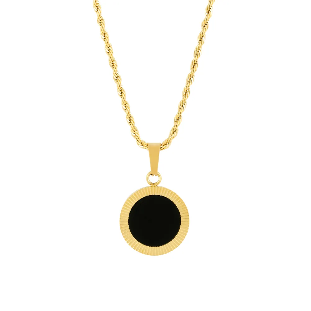 Spiral Onyx - Gold