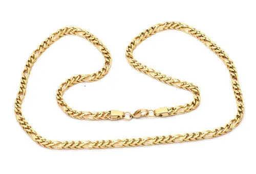 Super Slim 3D Figaro/Franco Chain Necklace