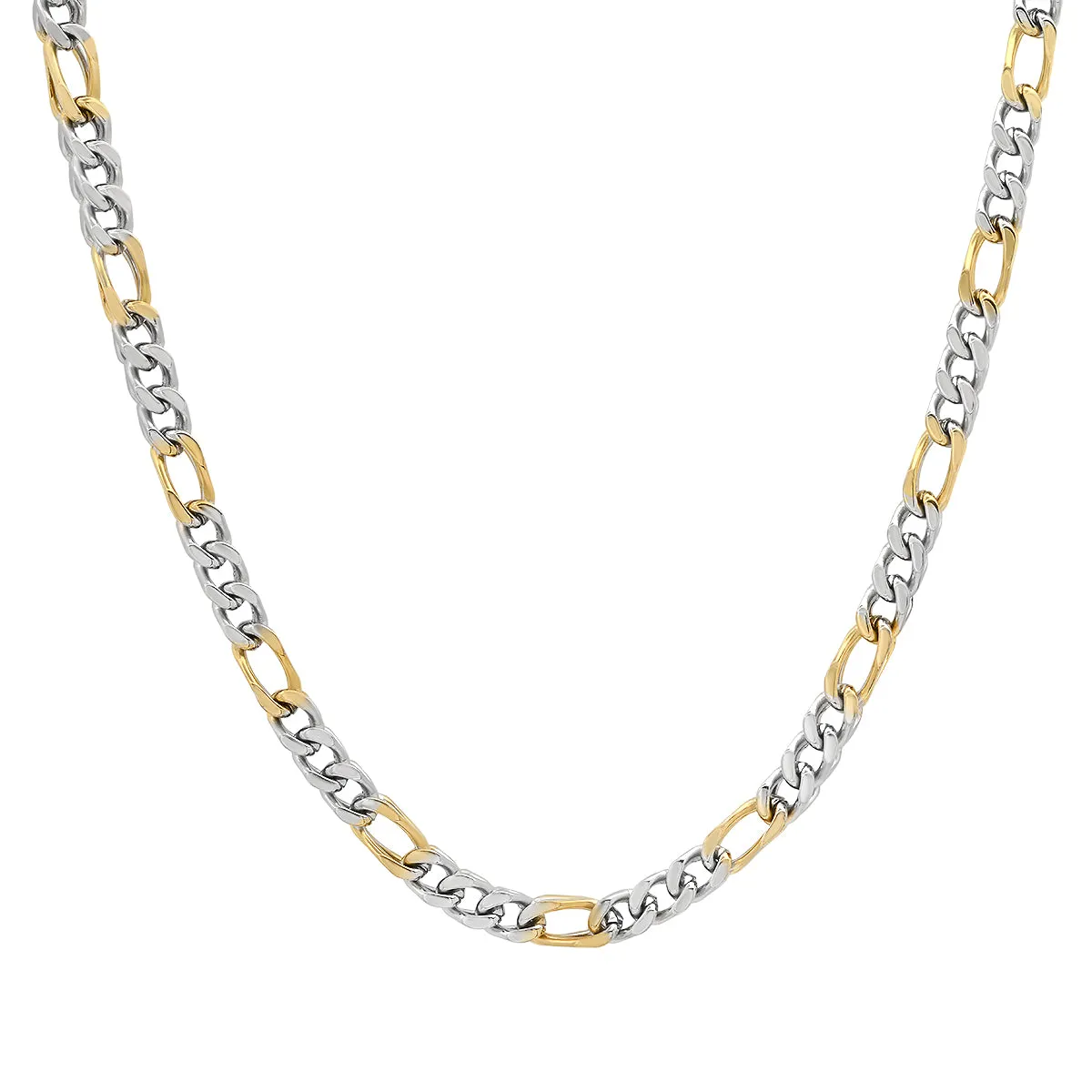 Super Slim 3D Figaro/Franco Chain Necklace