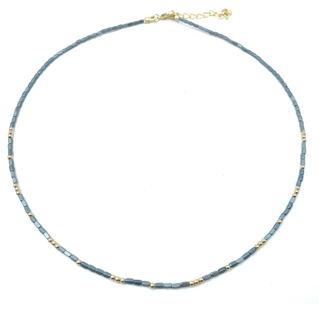 The Harbor Waterproof Necklace-Blue